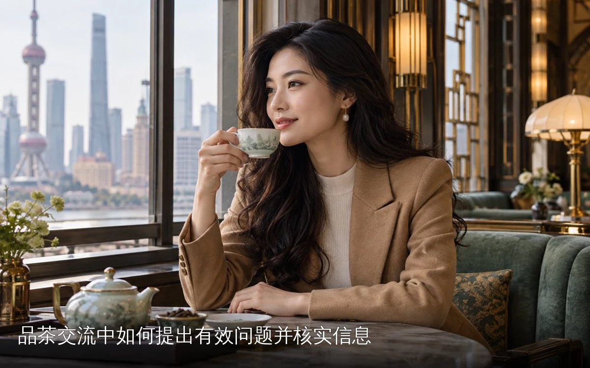 品茶交流中如何提出有效问题并核实信息