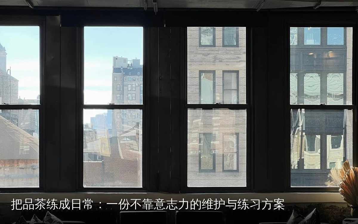 把品茶练成日常:一份不靠意志力的维护与练习方案