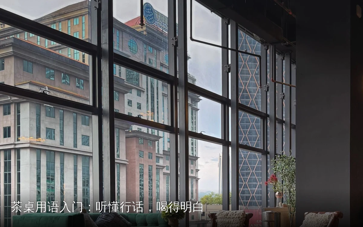 茶桌用语入门:听懂行话,喝得明白